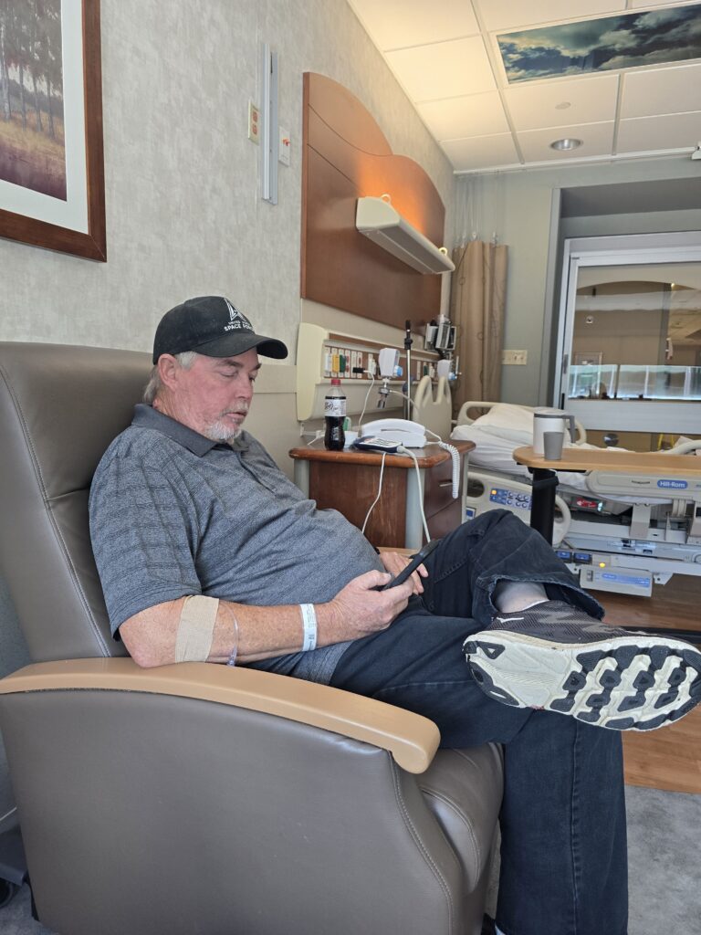 Waiting (im)patiently to be discharged from hospital.